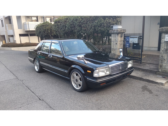 【諸費用コミ】:セドリック Y31 希少 ガソリン 5MT フェンダーミラー車