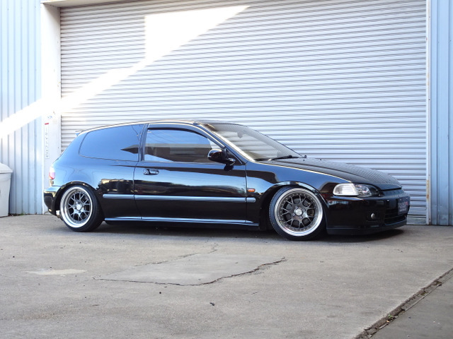 即決★EG6シビックSiR2-VTEC純正サンルーフ★B16A 5MT KTS車高調 レガリスRマフラー スタンスマジック16AW JDM USDM