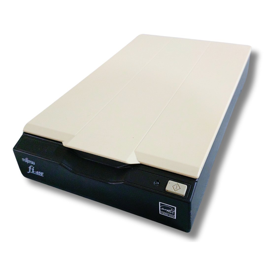 フラットベッドスキャナー fi-65F 送料無料 A6 PFU カラー2秒 グレースケール1秒 文庫本自炊や名刺スキャンや本人確認に ACアダプター付属