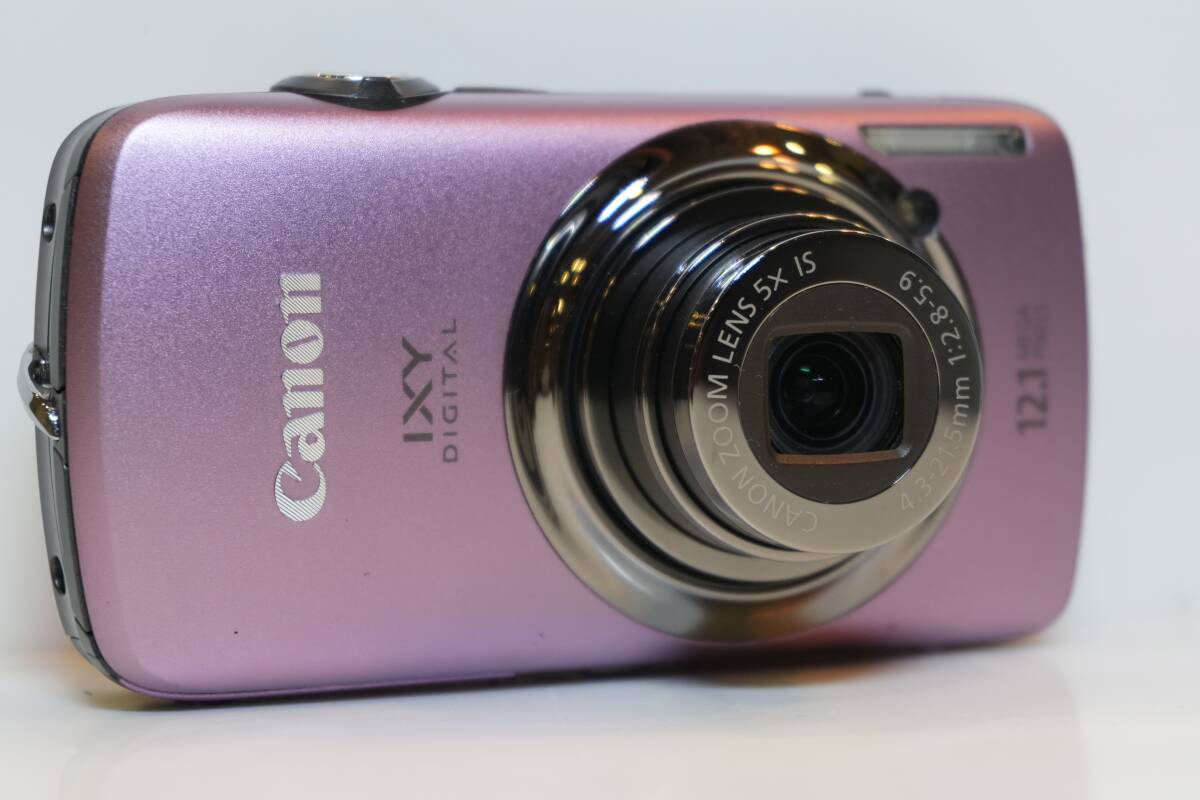 【美品】Canon IXY DIGITAL 930IS パープル　充電器付き コンパクトデジタルカメラ　コンデジ　キャノン