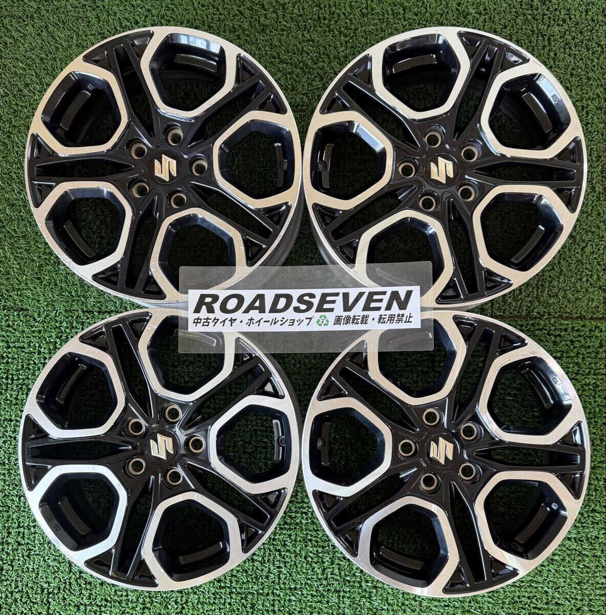 ◆スズキ スイフトスポーツ ZC33S型 純正 ◆17×6.5J +50 PCD114.3(5H) ハブ径:約60mm 4本Set 中古アルミ ◆送料無料(一部地域を除く)