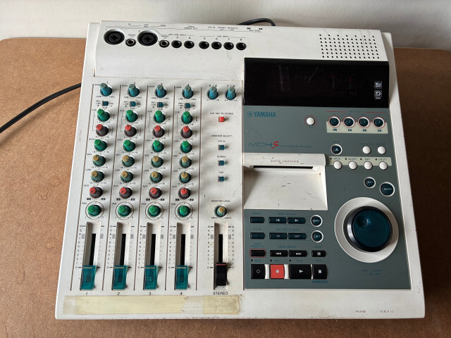 YAMAHA MDマルチトラックレコーダー MD-4S の中古品