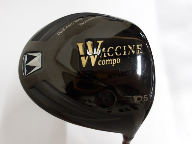 【中古】 グラビティー WACCINE compo 黒 WACCINE compo. GR-330tb R 10.5 ドライバー 地クラブ カスタム カーボン おすすめ [2978]