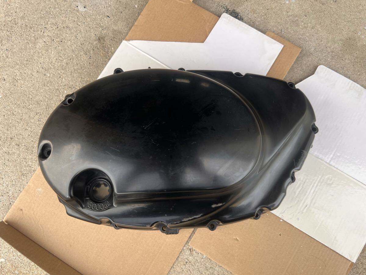 中古品！スズキ イントルーダークラシック400 VK54A 純正 エンジン クランクカバー クラッチカバー！