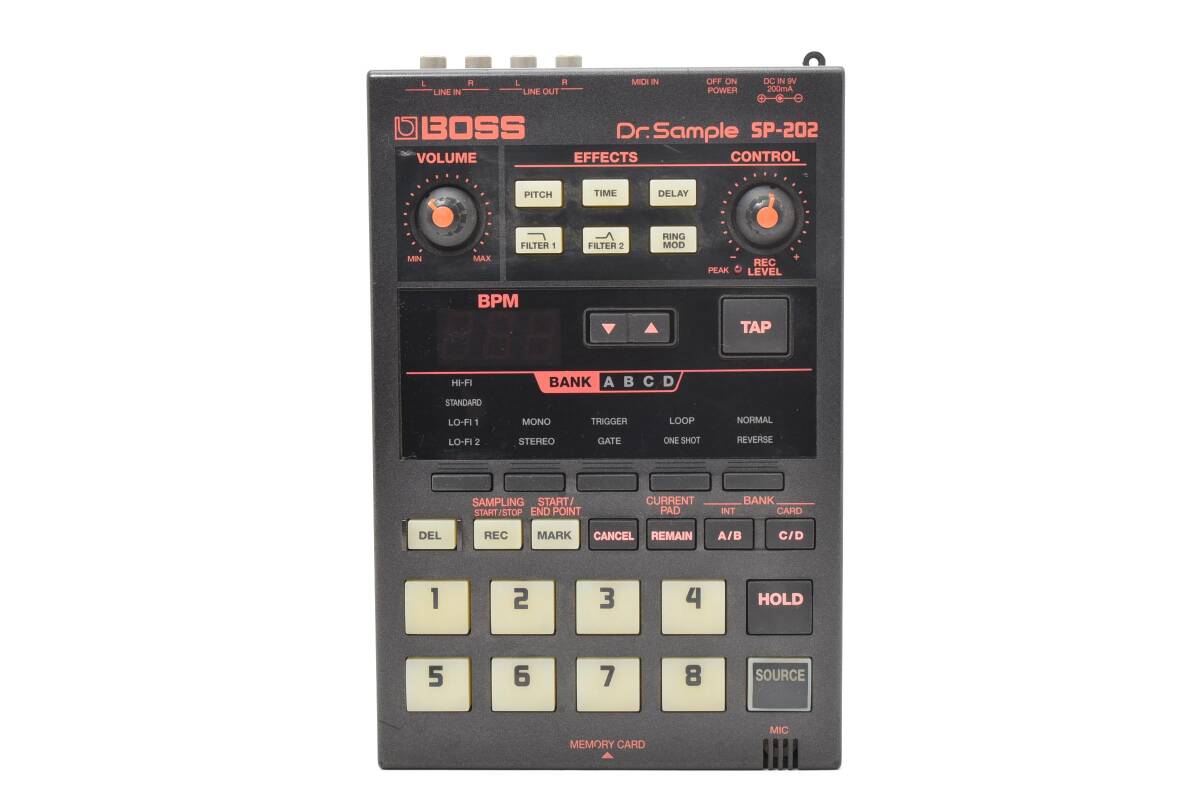 サンプラー BOSS SP-202 Dr.Sample ドクターサンプル ボス 動作確認済 0452