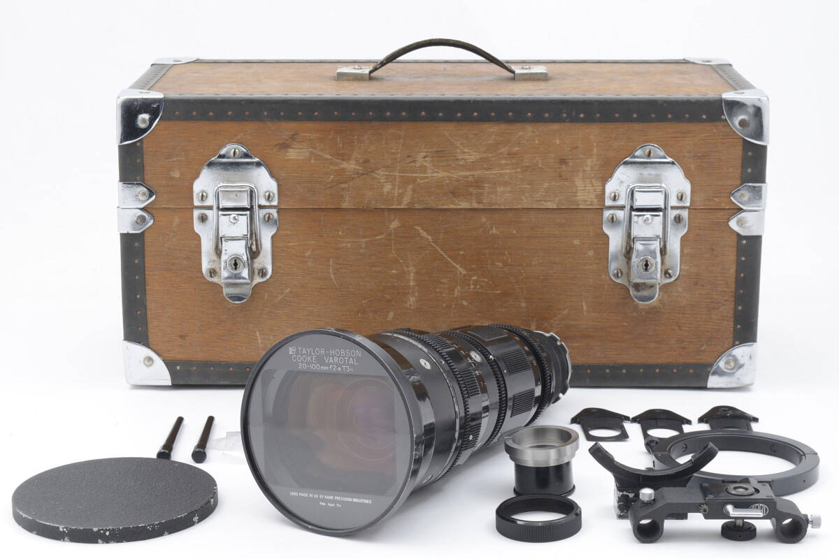 クラシックレンズ TAYLOR HOBSONCOOKE VAROTAL 20-100mm f2.8 T3.1 シネマカメラ ズームレンズ シネレンズ 1971-1980年後半 i1217