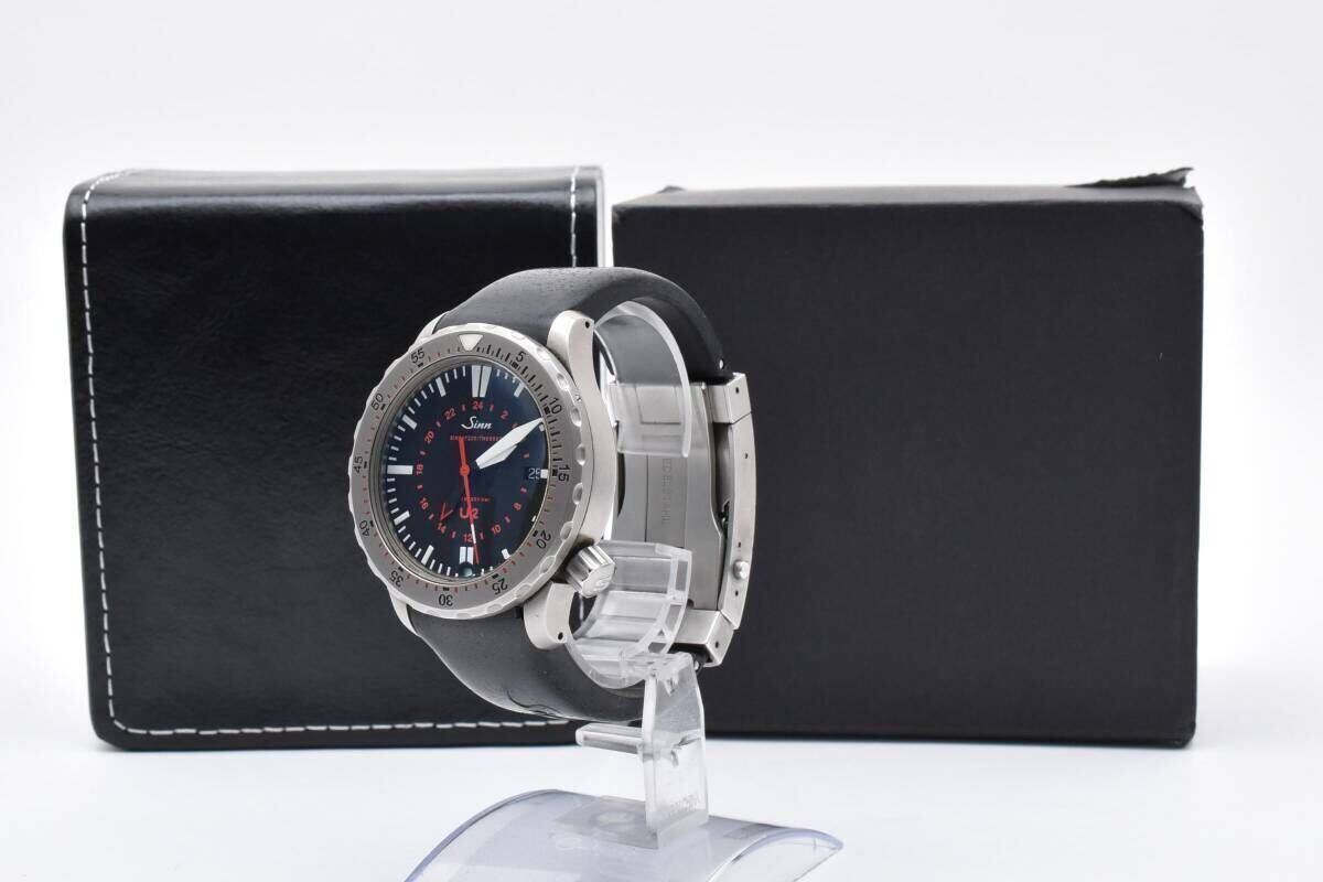 動作確認済み Sinn ジン 1020 U2 EZM5 2000m ダイバーズウォッチ 自動巻 オートマチック ベルトも純正です。 i0507