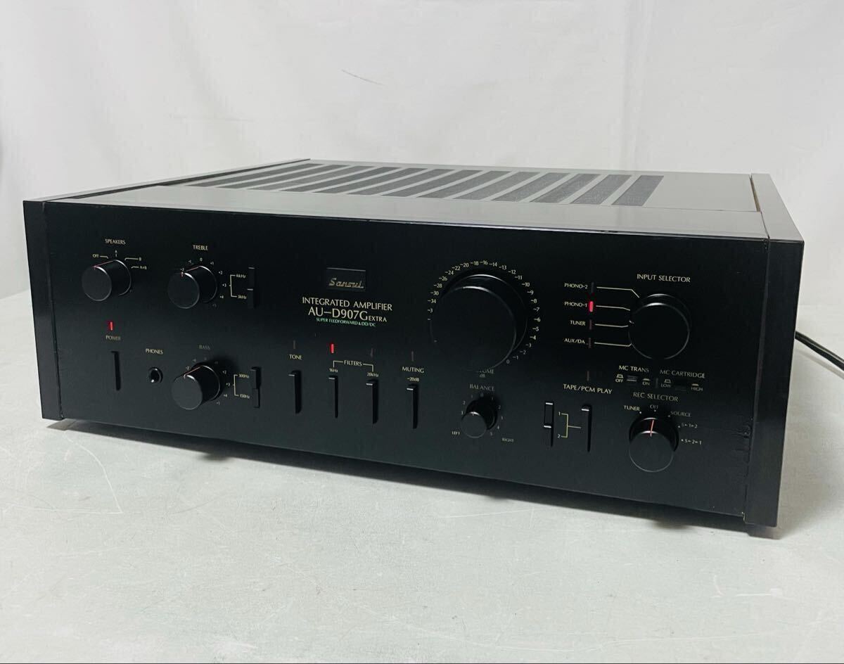 sansui サンスイ AU-D907G EXTRA 内部整備済 ガリ及び音割れなし。 動作状態良いです。 n1104