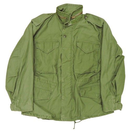 U.S.ARMY M-65 フィールドジャケット サイズSMALL SHORT カーキ 中古品