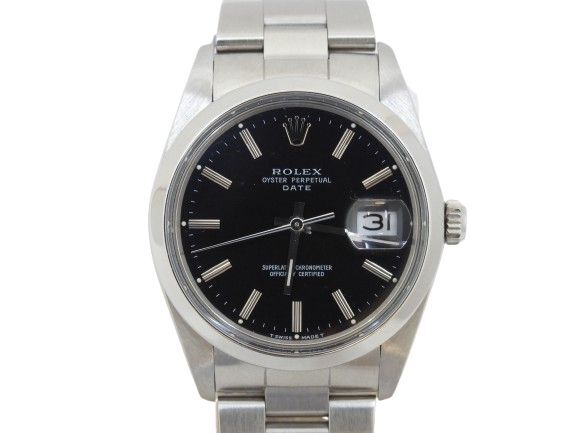 1988年8月購入品 ロレックス ROLEX オイスターパーペチュアルデイト 腕時計 ウォッチ 箱・タグ付き KOMEHYO購入証明書付 26/04購入 中古品