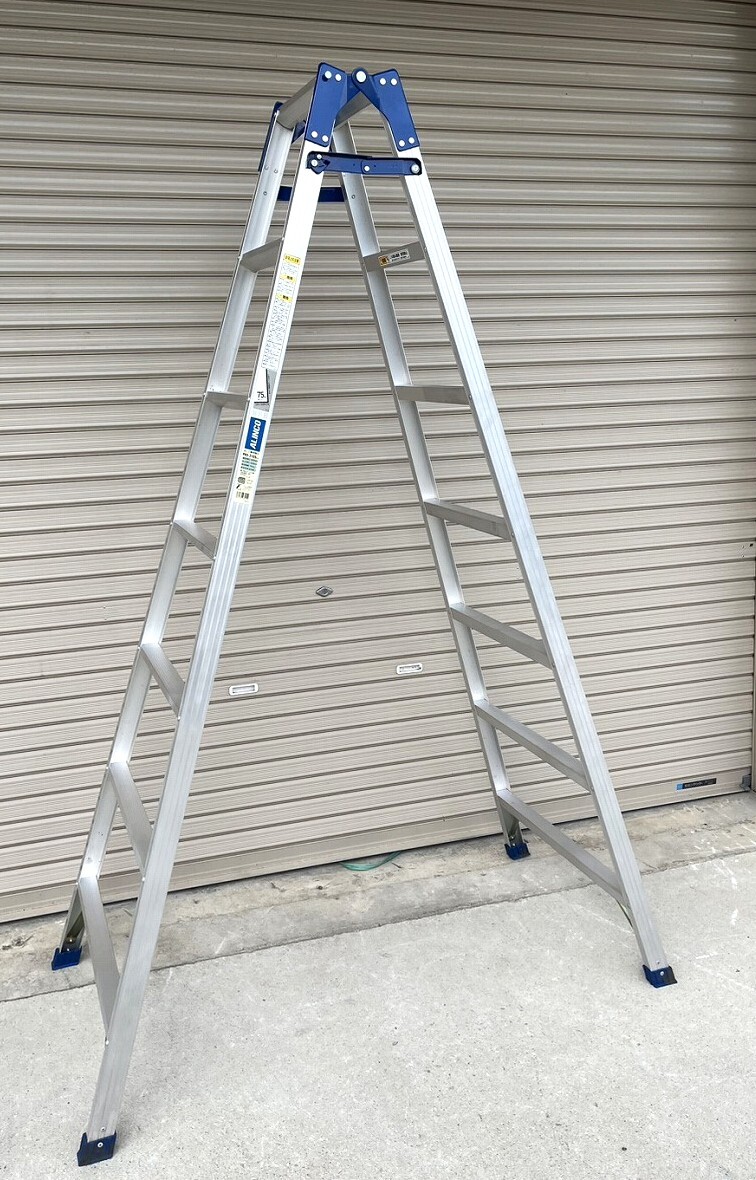 最安1.8万　福岡　美品　アルインコ　6尺　はしご兼用脚立　アルミ製　180　1.8m　PRS-180S　引き取り：香春町