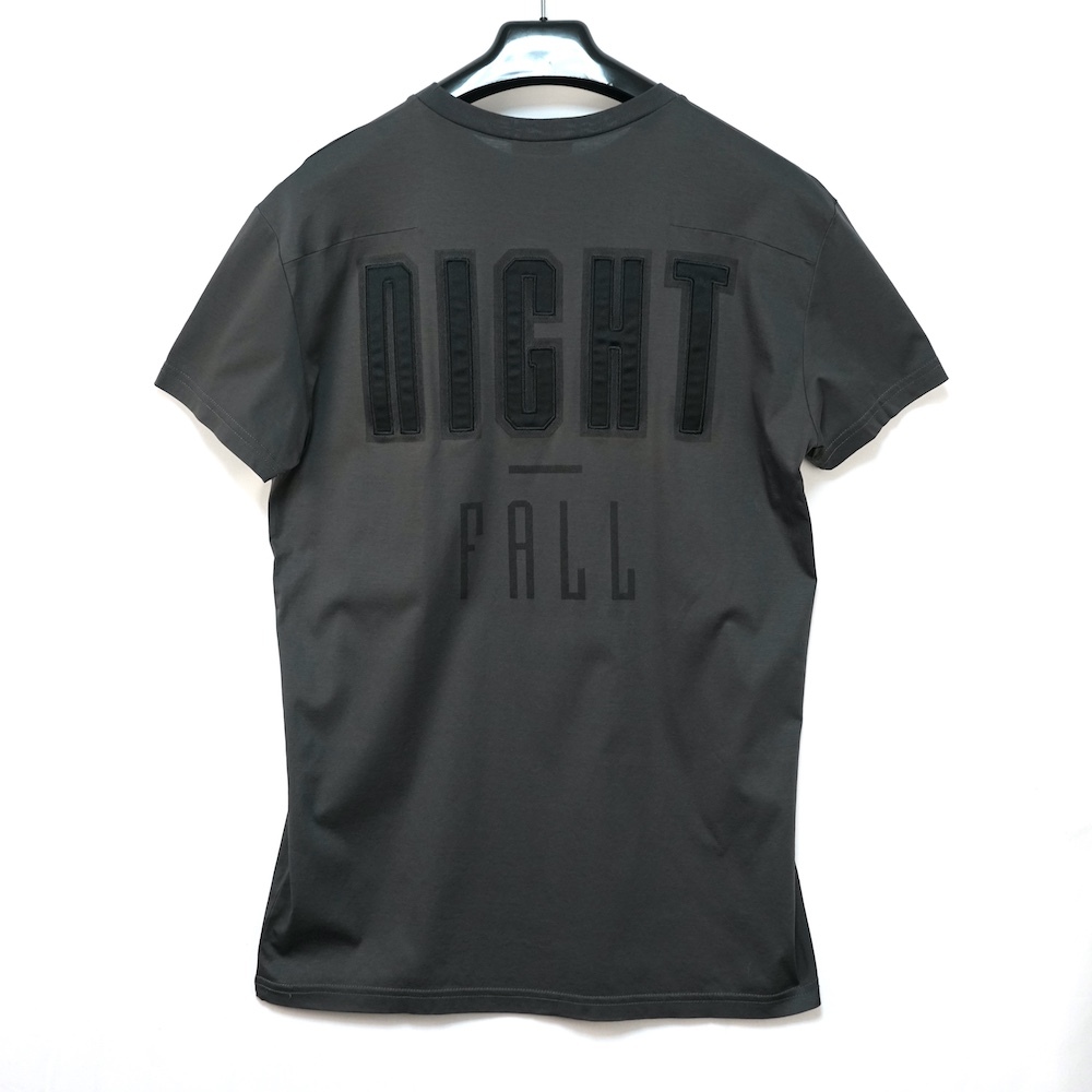 Dior Homme ディオールオム NIGHT FALL バック プリント Tシャツ グレー XSサイズ 333J660WI212
