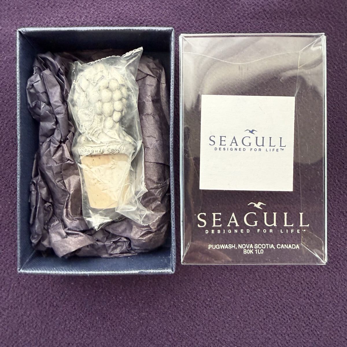SEAGULL シーガルピューター ワインストッパー ぶどう 未使用品