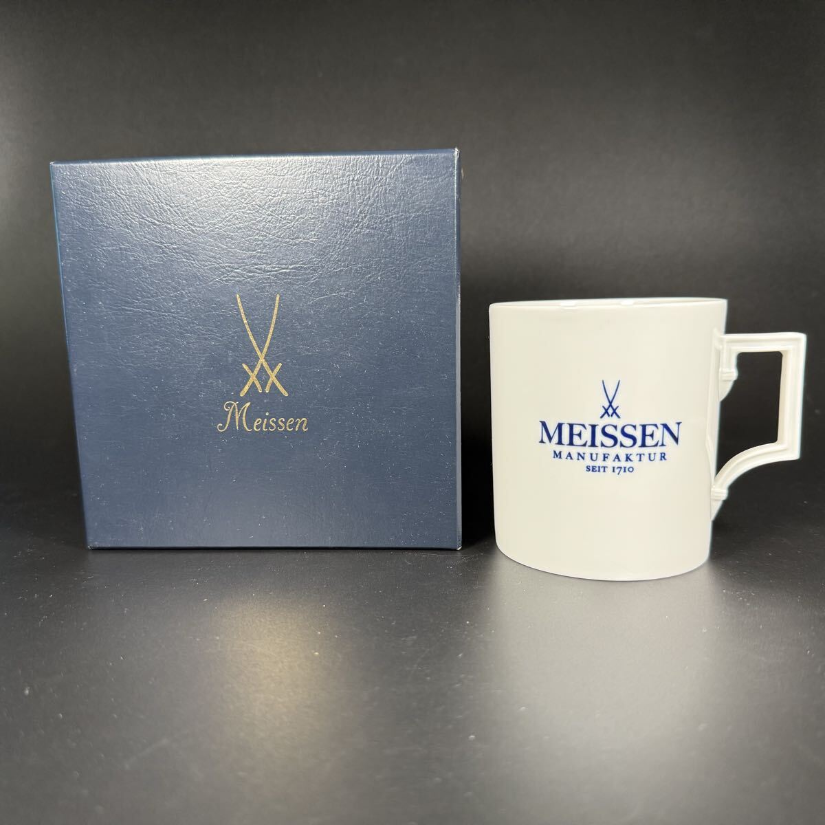 新品 マイセン ARマグカップ1 点(共箱付)、1級品