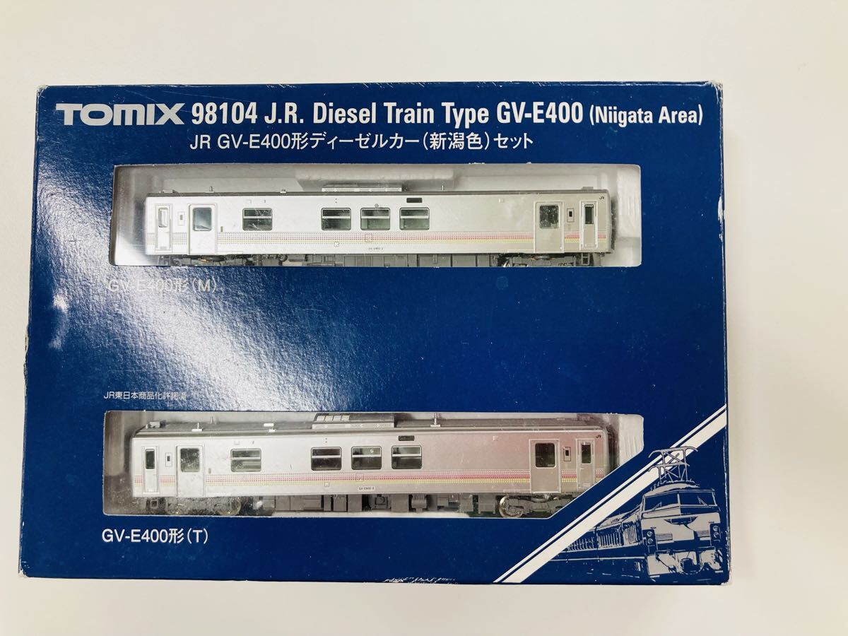 2767) TOMIX 98104 GV-E400形ディーゼルカー 新潟色 トミックス Nゲージ 現状品 JR
