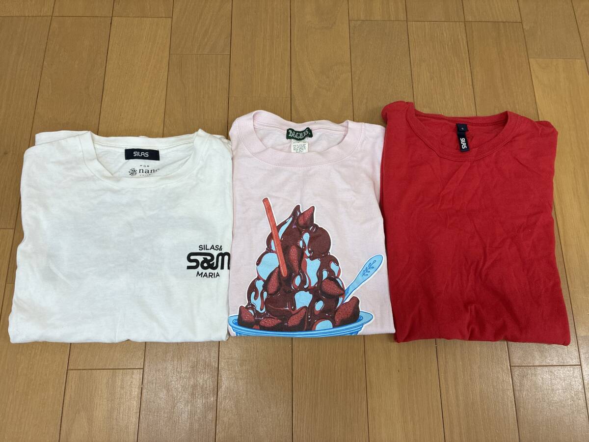 SILAS DELUXE サイラス デラックス Tシャツ ３枚セットS M