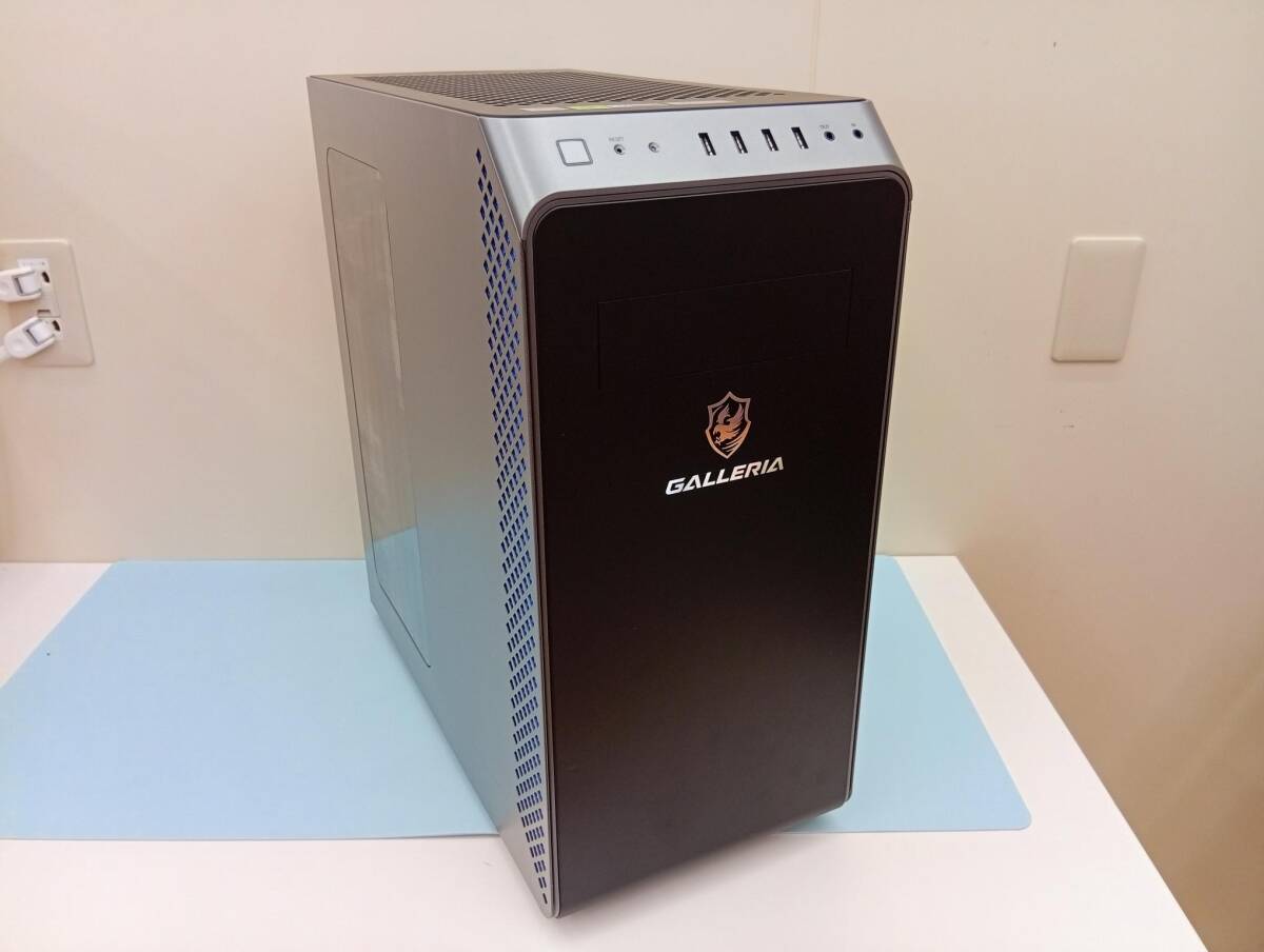 【快適動作】 ドスパラ GALLERIA XA7R-R46 Ryzen 7 5700X / RTX4060 / NVMe SSD 1TB　Windows11 正式サポートCPU搭載