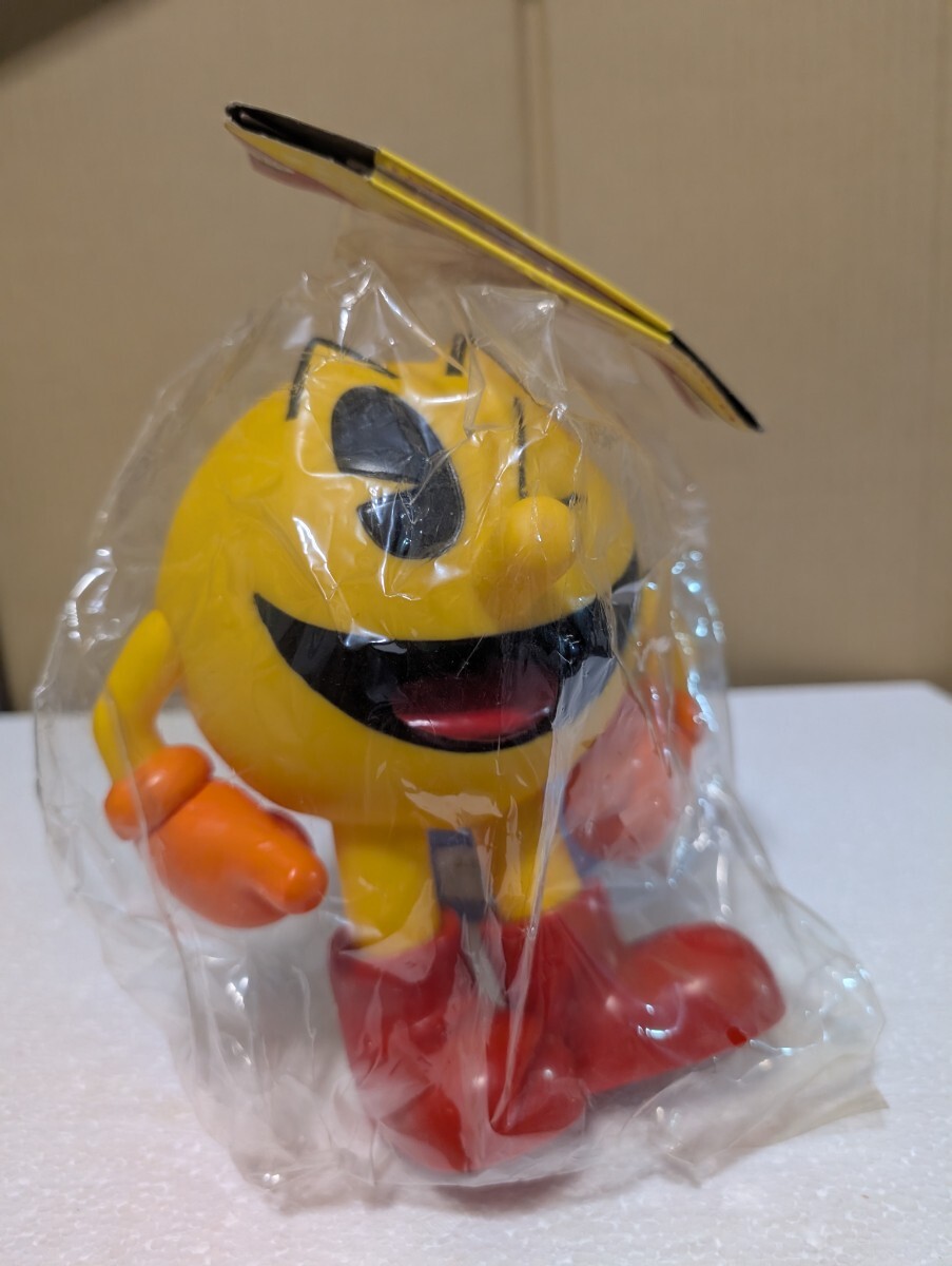 当時物 非売品 namko でっかいナムコ 超殿堂貯金箱 パックマン ソフビフィギュア 貯金箱 PACMAN 約18センチ 