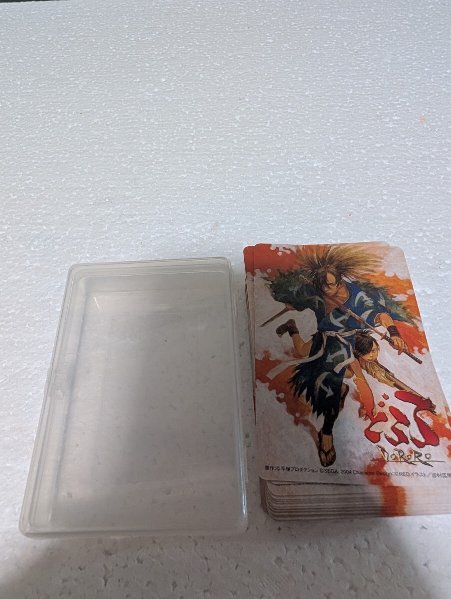 非売品 販売促進品 2004年 セガ SEGA どろろ DORORO 手塚プロダクション トランプ PLAYING CARDS