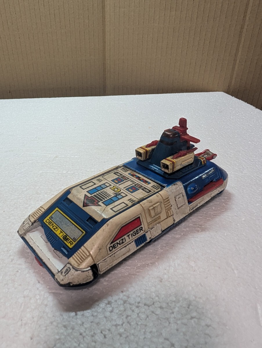昭和当時物 超合金 ポピー POPY ポピニカ 電子戦隊デンジマン デンジタイガー DENZITIGER PB-96 MADE IN JAPAN ジャンク品