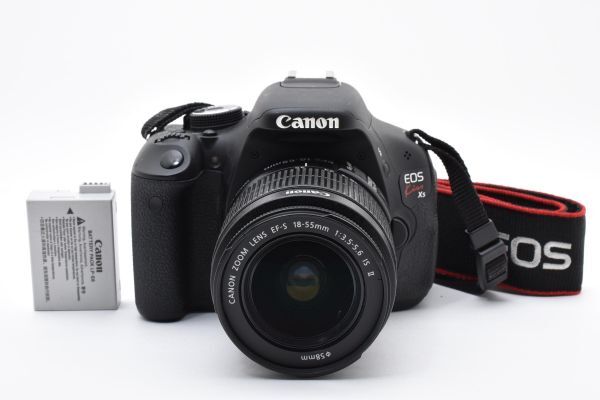 ★良品★キヤノン Canon EOS Kiss X5 EF-S 18-55mm f3.5-5.6 IS Ⅱ ショット数5936回 ♯1788