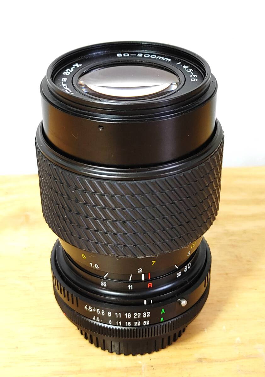 Tokina SZ-X 80-200mm F4.5-5.6 Canon FDマウント MFズームレンズ