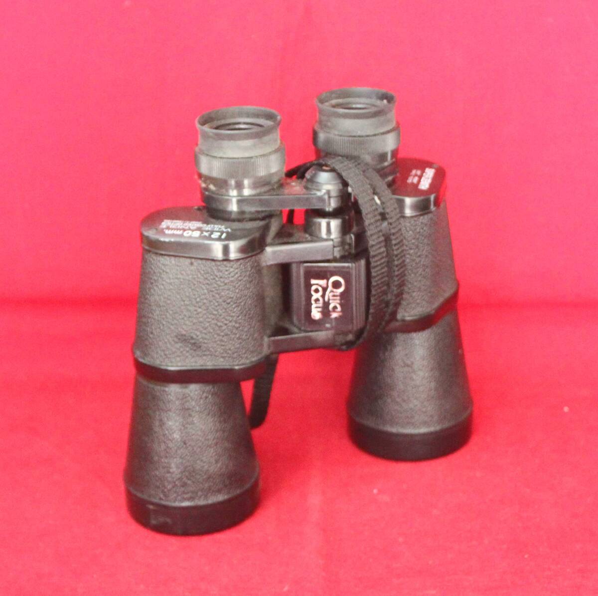 【動作品】SUPER ZENITH 12×50 双眼鏡◆高倍率◆天体観測・野鳥観察に◆レトロポロプリズム◆即使用OK