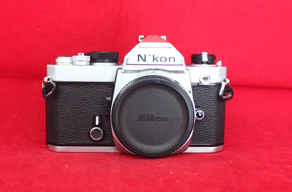 Nikon FM 美品 動作確認済 シルバー ボディのみ 露出計OK 機械式名機 ファインダー難あり ニコン