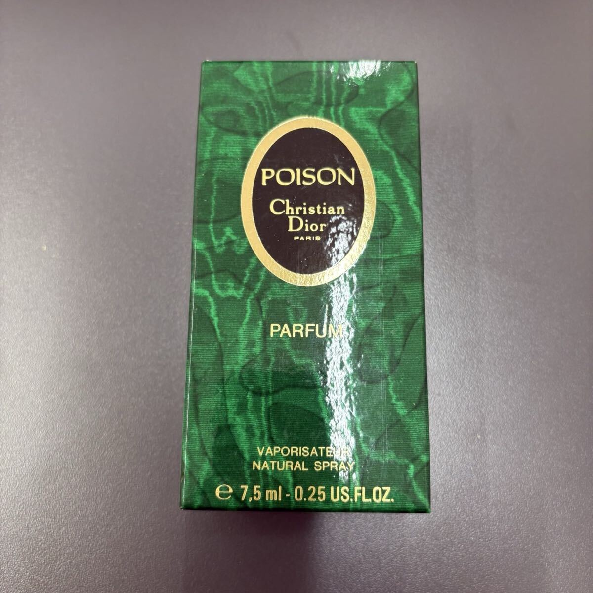 H【5F63】Christian Dior ディオール POISON プワゾン パルファム 香水 7.5ml 残有