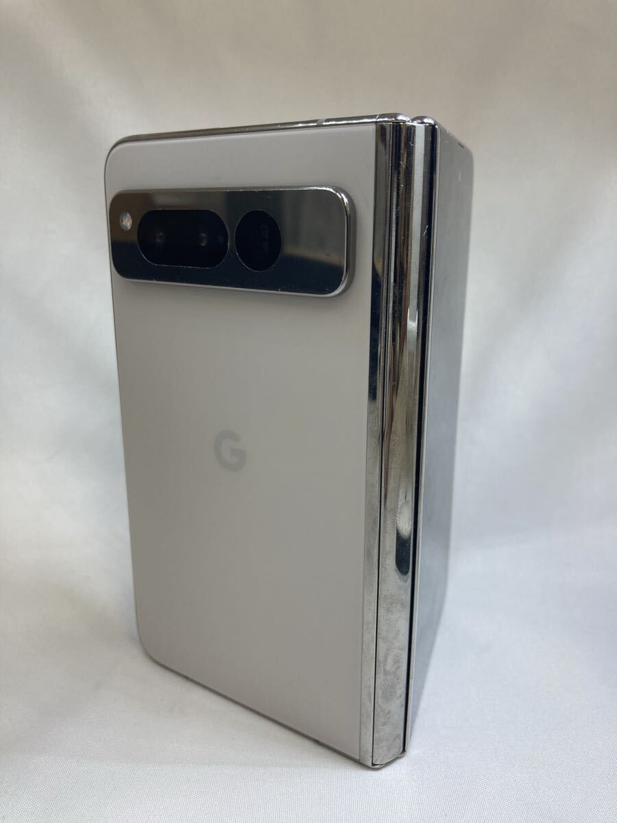 狭【5F130】Google pixel fold 白　SIMフリー 利用制限○ グーグルピクセル フォールド 動作確認済み 液晶割れなし