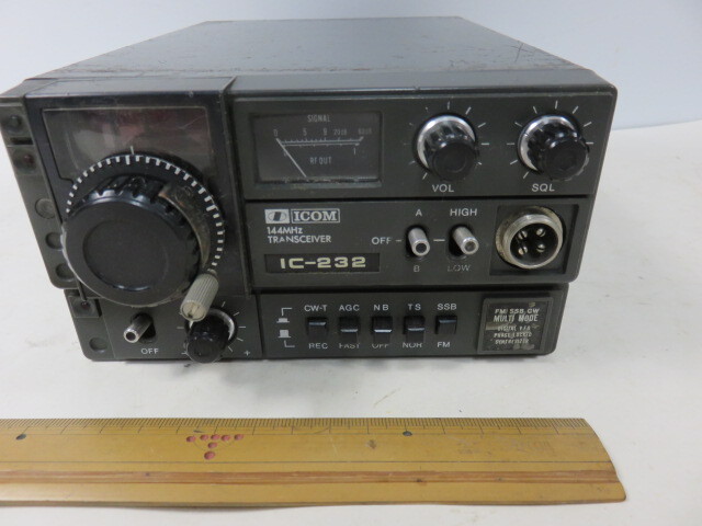ICOM製　 IC-232本体のみ　ジャンク品