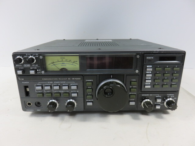 ICOM製　 IC-R7000本体のみ　通電有り