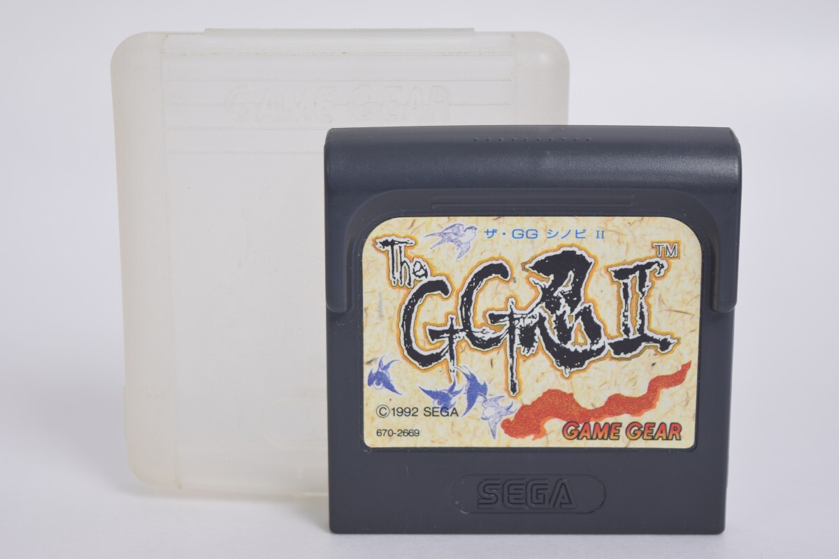 GG ゲームギア The GG忍2 シノビ ケース付 GAME GEAR セガ SEGA ソフト レトロ 当時物 ゲーム RT-777K/012