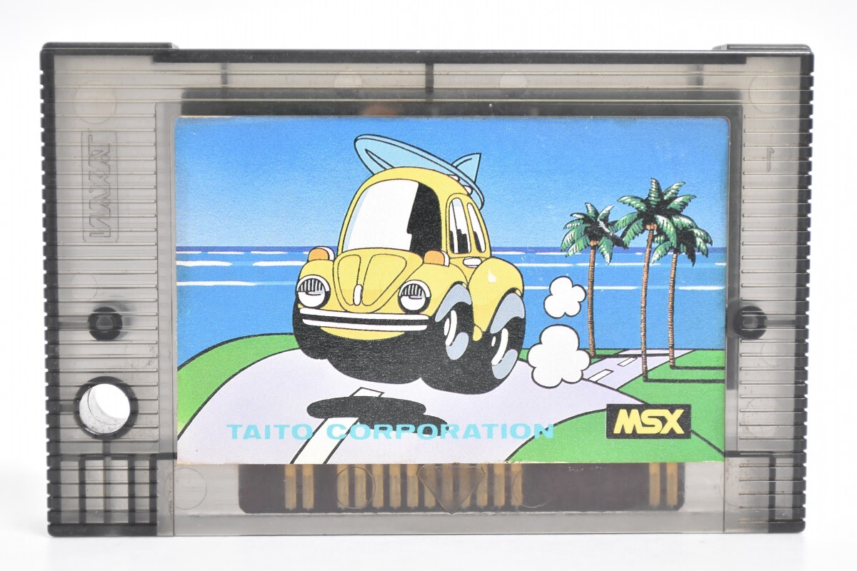 当時物 MSX チョロQ LICENSED By TAKARA ROM パソコン ゲーム ソフト カセット タイトー TAITO NIDECOM RT-921M/012