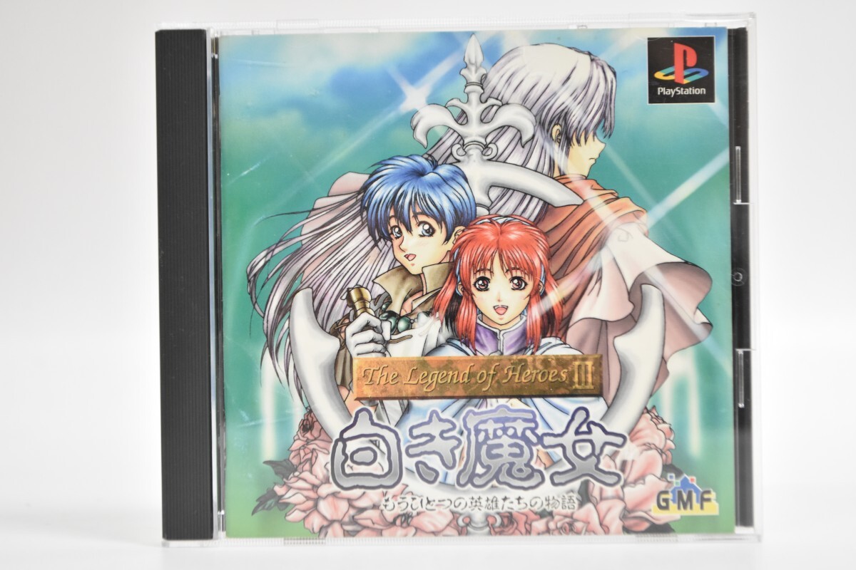 動作品 PS1 プレステ1 英雄伝説Ⅲ 白き魔女 もうひとつの英雄たちの物語 ガガーブトリロジー 取説付 ファルコム RPG RPG RT-527T/012