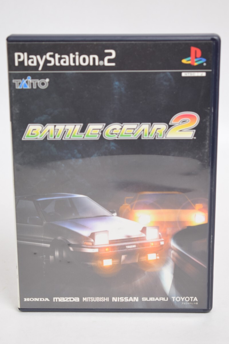 動作品 PS2 プレステ2 BATTLE GEAR2 バトルギア2 取説付 TAITO タイトー SONY ソニー ゲーム アクション レーシングゲーム RT-614K/012