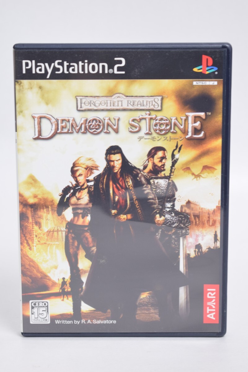動作品 PS2 プレステ2 DEMON STONE デーモンストーン 取説付 ATARI アタリ SONY ソニー ゲーム アクション RT-617K/012