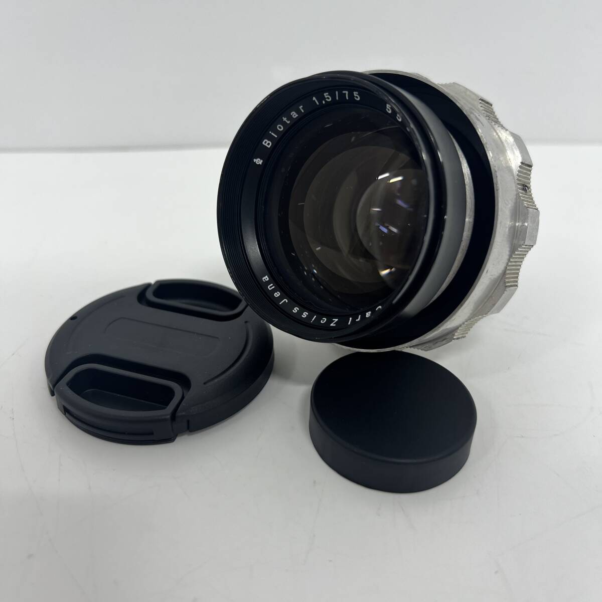 希少 カールツァイスイエナ Carl Zeiss Jena Biotar ビオター75mm f1.5 フィルムカメラ レンズ
