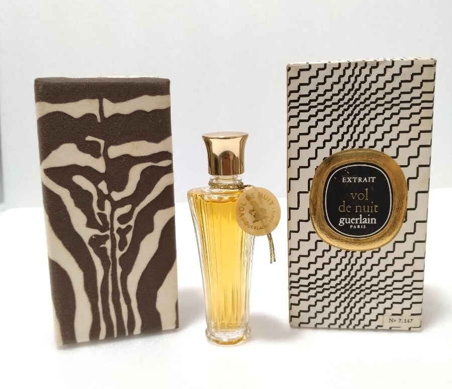 未使用に近い　ゲラン 夜間飛行 エクストレイト　香水　7.5ml ヴォル ド ニュイ　 GUERLAIN VOL DE NUIT PARFUM EXTRAIT 送料無料