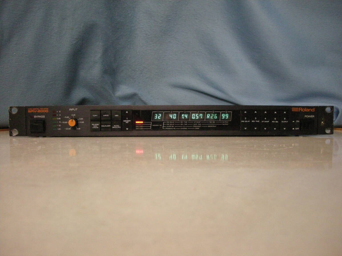ローランド Roland SRV-2000 デジタル・リバーブ◎整備済み動作品／1週間保証