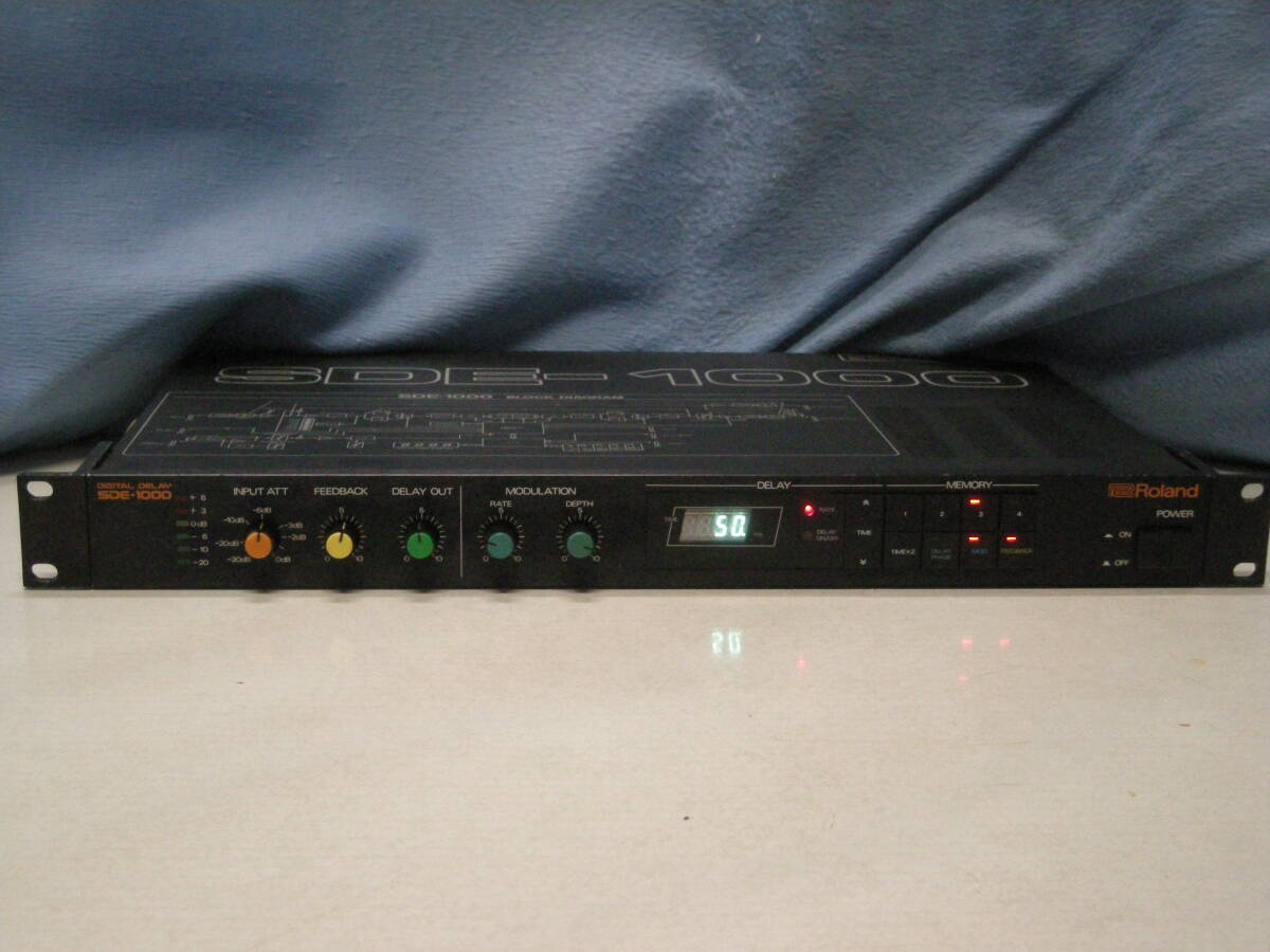 ローランド Roland SDE-1000 デジタル・ディレイ◎整備済み動作品