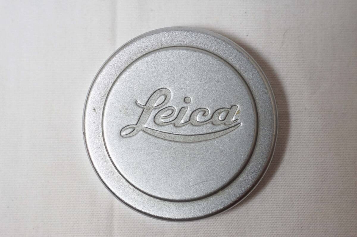 Leica レンズフロントキャップ ズミター(ズミタール)5㎝用 ライカ シルバー