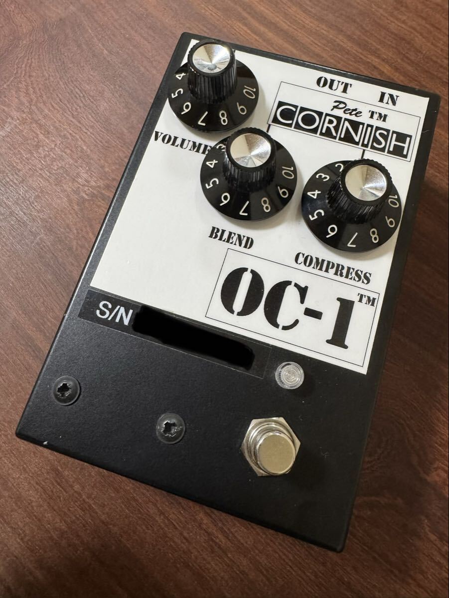 PETE CORNISHのオプティカルコンプレッサー OC-1です。ピート・コーニッシュ ピートコーニッシュ ポール・マッカートニーさん