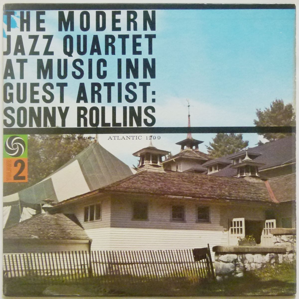 【オリジナル】THE MODERN JAZZ QUARTET AT MUSIC INN vol.2★深溝/黒銀ラベル★