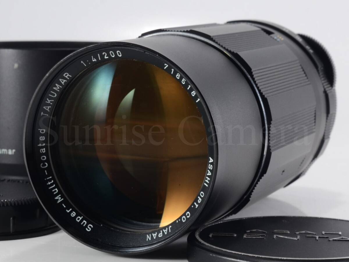 [良品] PENTAX（ペンタックス）Super Multi Coated TAKUMAR 200mm F4 M42（61090）