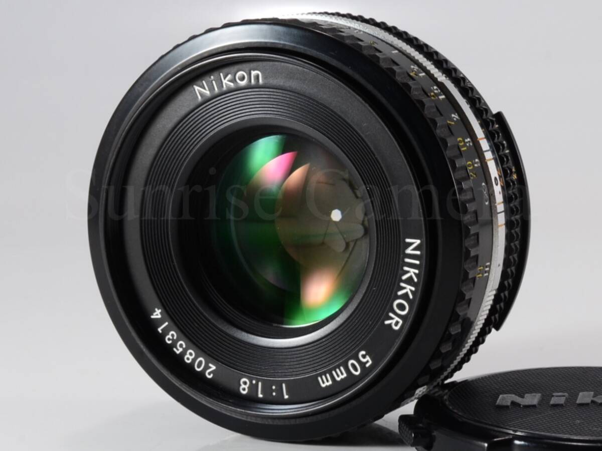 [美品] Nikon（ニコン）Ai-s Nikkor 50mm F1.8 整備済 パンケーキレンズ [保証]（60941）