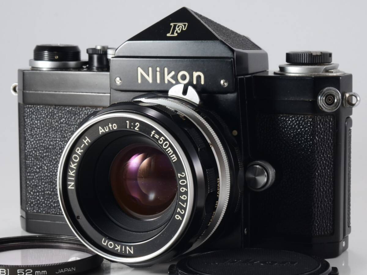 [訳あり品] Nikon（ニコン）F アイレベル ブラック/ 非Ai Nikkor H Auto 50mm F2（61100）