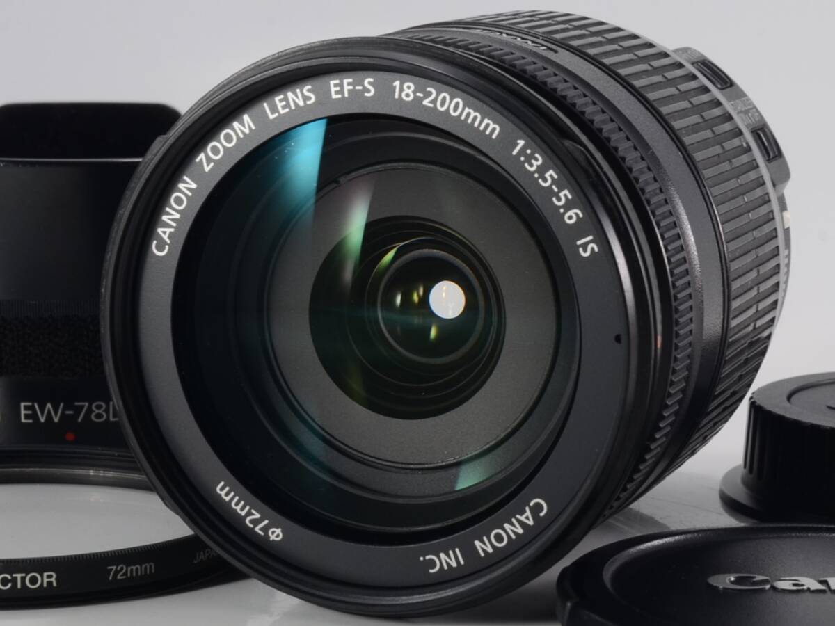[良品] Canon（キャノン）EF-S 18-200mm F3.5-5.6 IS [保証]（61154）