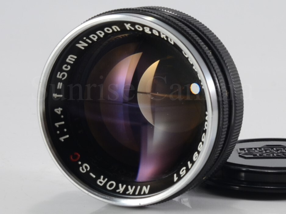 [良品] Nikon（ニコン）Nikkor S C 50mm F1.4 Sマウント 整備済 [保証]（61068）