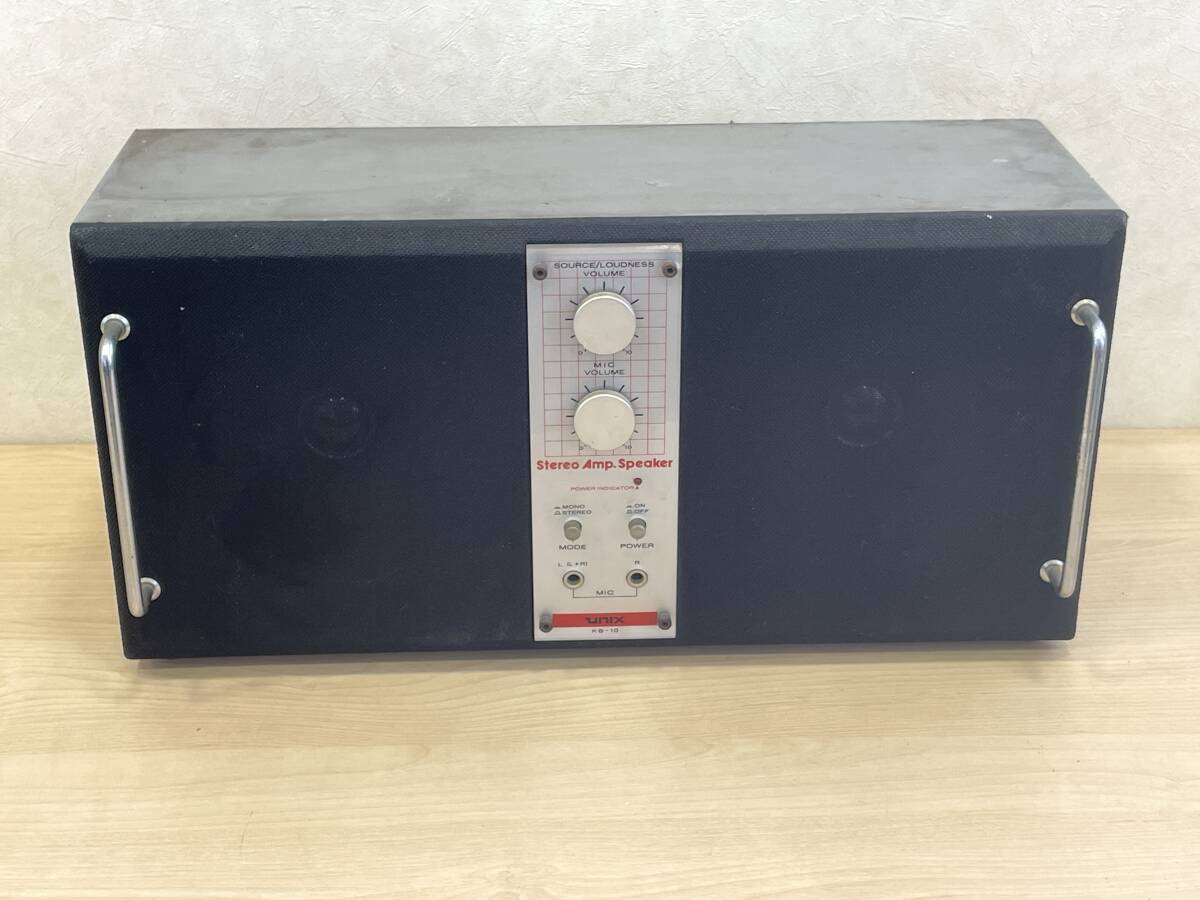 希少 UNIX KB-10 ステレオアンプスピーカー marantz マランツ【動作未確認】